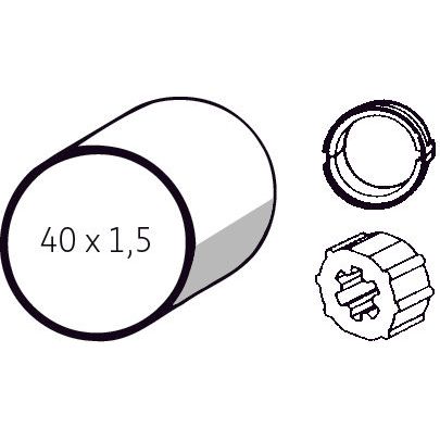 Somfy - Zubehör/Ersatzteile für Tor-/Rollladenantriebe Adapter 9147330 LS 40 40x1,5 − 1 Stück