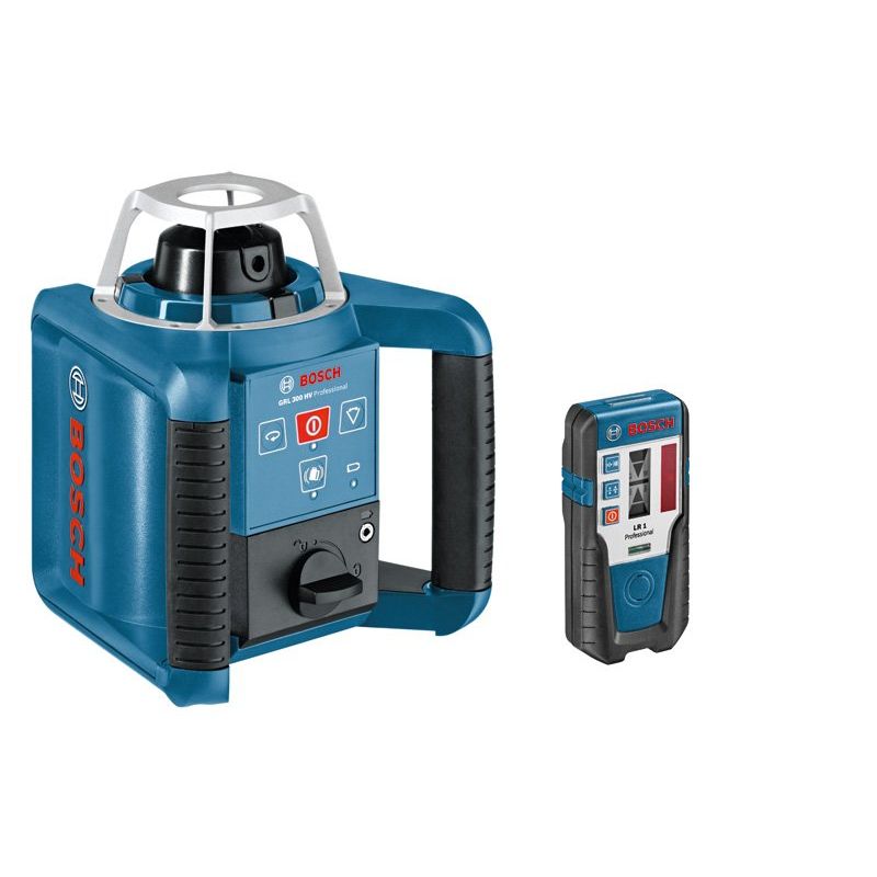 Bosch - Messlaser Rotationslaser GRL 300 HV, 061599405U mit RC 1 WM 4 LR 1