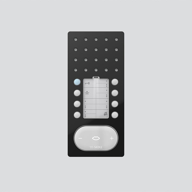 Siedle&Söhne - Innenstation für Türkommunikation Bus-Freisprechtelefon Comf BFC 850-0 SH/W swhgl/weiß