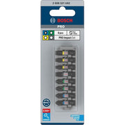 Bosch - Bit-Set PRO Impact Bit 2608521U62VE(8) Set, 25 mm, 8-tlg − 5 Packung