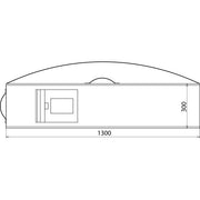DEHN - Zubehör/Ersatzteile für Sicherheitsgeräte Kunstledertasche KLT 133 34 10 1330x345x100mm sw