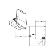 Brumberg Leuchten - Downlight/Strahler/Flutlicht LED-Fluter 60803644 4000K