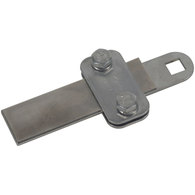 DEHN - Zubehör/Ersatzteile für Erdung und Blitzschutz Klemmstück NIRO KS 200 B11.11 FL30X4 D11mm V2A