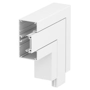 OBO Bettermann - Flachwinkel für Geräteeinbaukanal Flachwinkel GA-FS53100RW Alu starre Form