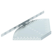 OBO Bettermann - Bogen für Kabelrinne Bogen, winkelverstellbar RB W 650 FS 60x500 bandverzinkt