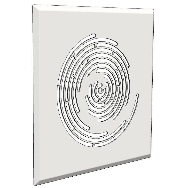 Glen Dimplex SEE - Luftdurchlassventil Ventilgitter DVG QE Curves Design Curves