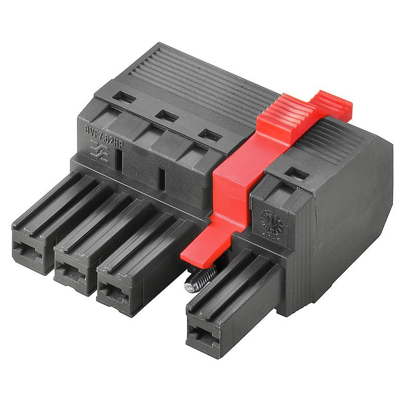 Weidmüller - Kabelsteckverbinder für Leiterplattensteckverbinder Verbinder 7.62mm BVF 7.62H#1430090000 − 40 Stück