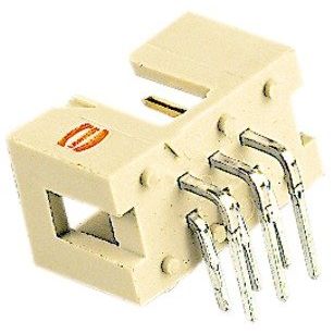Harting - Leiterplattensteckverbinder Messerleiste gewinkelt 09195105323740 Reflowlötanschluss − 280 Stück