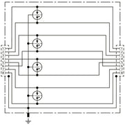 DEHN - Überspannungsableiter für Informations-/MSR-Technik Blitzstromableiter DPA C8 D 4PPOE DEHNpatch 1 Gbit