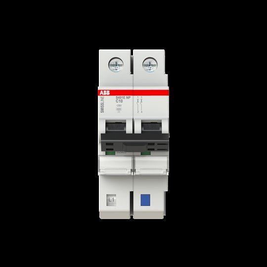 ABB Stotz S&J - Leitungsschutzschalter S401E-C10NP alter 1PN,C,10A, 6kA