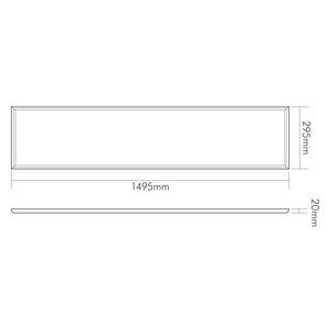Nobile - Pendelleuchte LED-Panel 1560721146 840 DALI/push