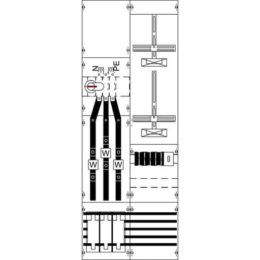 Striebel&John - Zählerfeld Mess-u.Wandlerfeld KA4247 komplett H5/B2