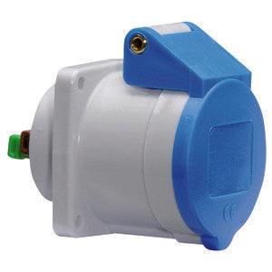 Bals Elektrotech - CEE-Anbausteckdose (IEC 60309) Anbausteckdose gerade 16A 13668 3p 230V 6h IP44