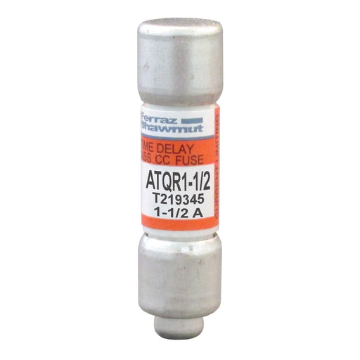 Mersen - Zylindrische Sicherung Sicherungseinsatz Class CC ATQR1-1/2 T ATQR 10x38 1,5A − 10 Stück