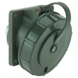 Bals Elektrotech - CEE-Anbausteckdose (IEC 60309) Anbausteckdose geneigt 32A 12238 5p >50V 2h IP67