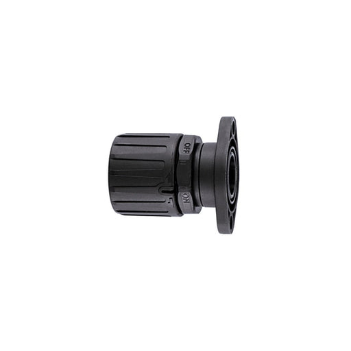HellermannTyton - Kunststoff-Wellschlauch-Verschraubung Kunststoffverschraubung HG42-SFL-PA66-BK (2) schwarz − 2 Stück