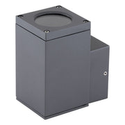EVN Lichttechnik - Decken-/Wandleuchte Wandanbauleuchte 1flg.anth 484016N IP54 GU10 220-240V