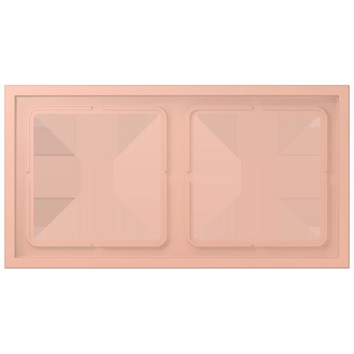 Jung - Abdeckrahmen Rahmen 2-fach LCZ 982 BF 231 rose clair