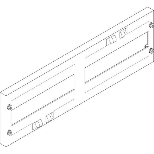 ABN - Abdeckung für Verteilerfeld Abdeckplatte FAO21N10 (VE10) 500x150mm 2FB/1RE