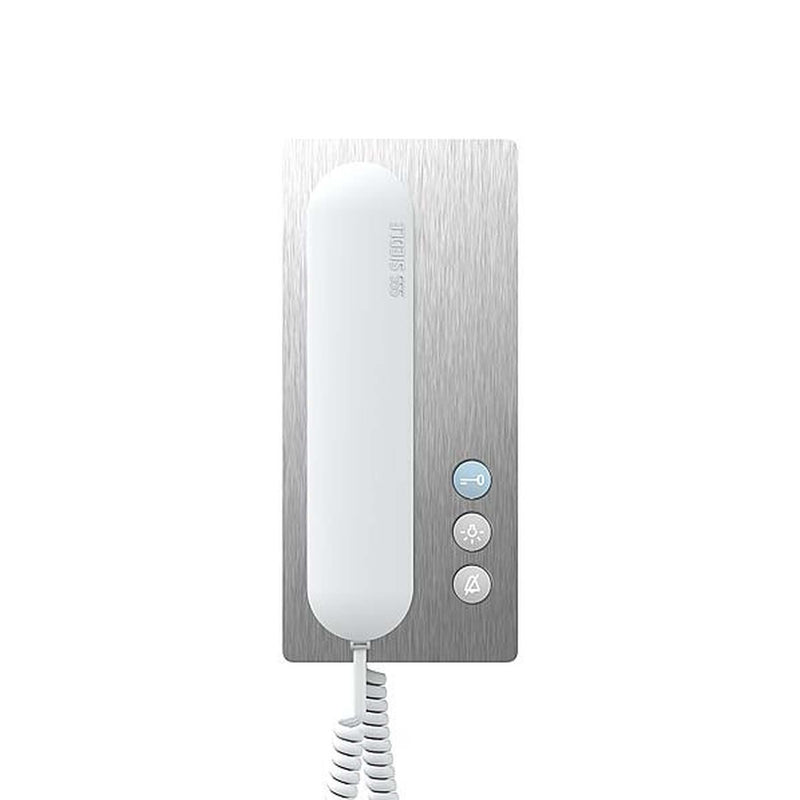Siedle&Söhne - Innenstation für Türkommunikation Bus-Telefon Standard BTS 850-02 E/W Edelstahl/weiß