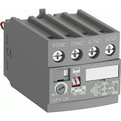 ABB Stotz S&J - Zeitblock Elektronisches Zeitrelais TEF4-ON für AF09 - AF96