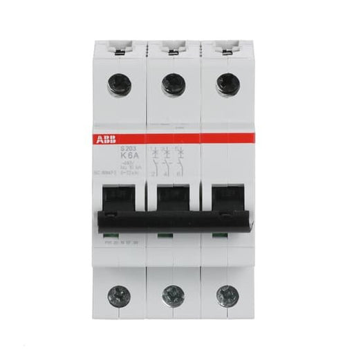 ABB Stotz S&J - Leitungsschutzschalter Sicherungsautomat S203-K6 K,6kA,6A,3P