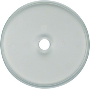 Berker - Abdeckrahmen Glasplatte 1090 f. Drehschalter/tas. − 1 Stück by Berker
