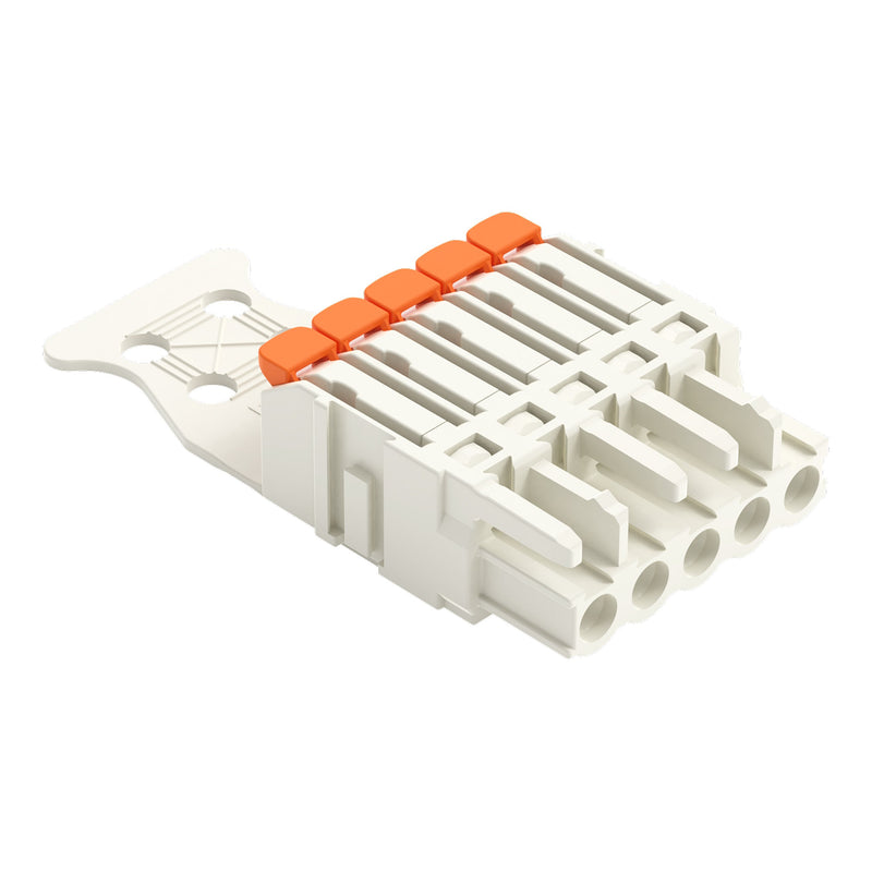 WAGO - Kabelsteckverbinder für Leiterplattensteckverbinder 1-Leiter-Federleiste 2721-1105/326/334 − 50 Stück