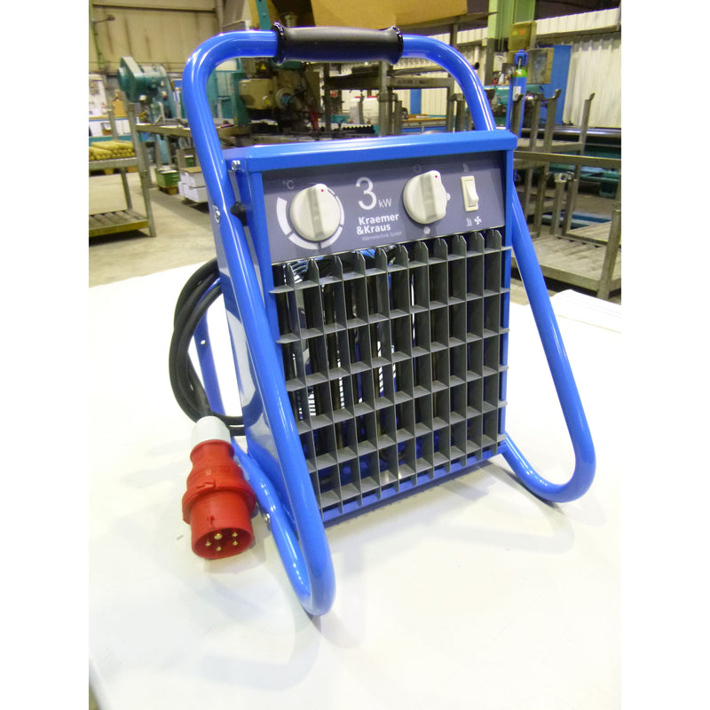 Kraemer&Kraus - Mobiler elektrischer Lufterhitzer Industrieheizlüfter KKHL 53 5kW,400V