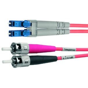 Telegärtner - Patchkabel LWL Duplexkabel LC/ST 100012358 62,5 OM1 5m