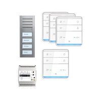 TCS Tür Control - Türsprech-Set Paketlösung PSX2340-0000 4 Tasten AP,Freispr