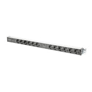 DIGITUS - Power distribution unit (PDU) DIGITUS Steckdosenleiste DN-95405 12fach Alu 1HE