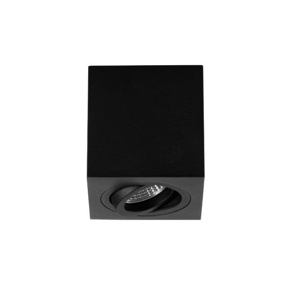 Brumberg Leuchten - Downlight/Strahler/Flutlicht Anbaumodul quadratisch 45110180 strukturschwarz