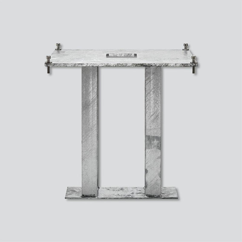 Siedle&Söhne - Standfuß für Briefkastengehäuse Erdstück ZE/STL 518 x 462 518x462mm
