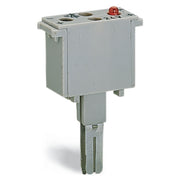 WAGO - Bauelementestecker 280-803/281-416 2-polig,LED rot,grau − 50 Stück