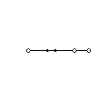 WAGO - Durchgangs-Reihenklemme 3-Leiter-Durchgangsklemme 2016-1303 16mm² − 20 Stück