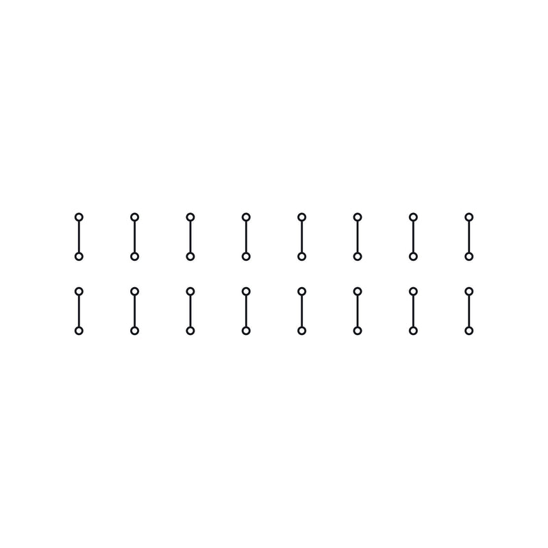 WAGO - Bauelement-Reihenklemme Leiterplatte 289-131 2x8