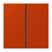 Jung - Abdeckung/Bedienelement für Installationsschalterprogramme Tastensatz 1fach LC 401 TSA 244 rouge vermillon 59