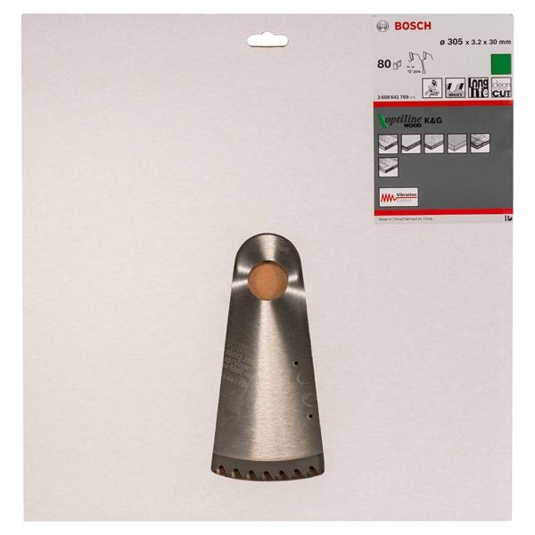 Bosch - Kreissägeblatt PRO Wood Kreissägeblatt, 2608641769 305 x 3,2 x 30 mm