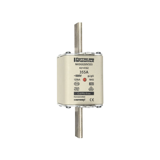 Mersen - Messersicherung NH-Sicherungseinsatz SF NH3GG50V355 Gr.3 gG 355A/500V KM