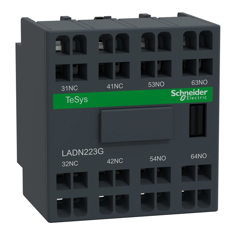 Schneider Electric - Hilfsschalterblock LADN223G 2S, 2Ö
