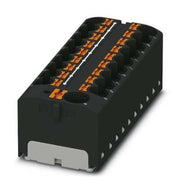 Phoenix Contact - Durchgangs-Reihenklemme Verteilerblock PTFIX 10/18X4 BK − 8 Stück