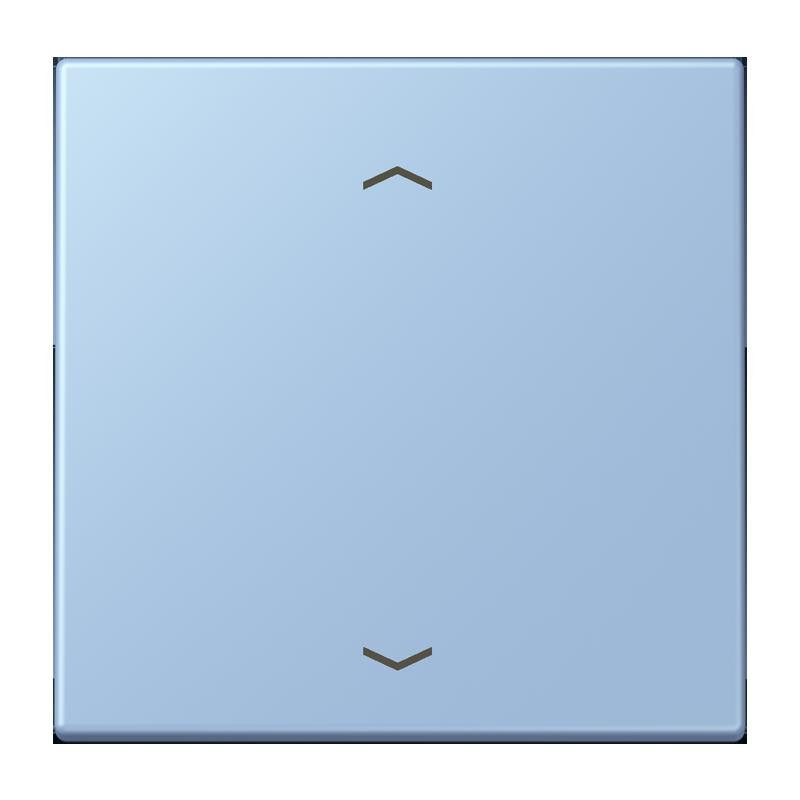Jung - Abdeckung/Bedienelement für Installationsschalterprogramme Wippe mit Pfeilsymbolen LC 101P 207 outremer moyen