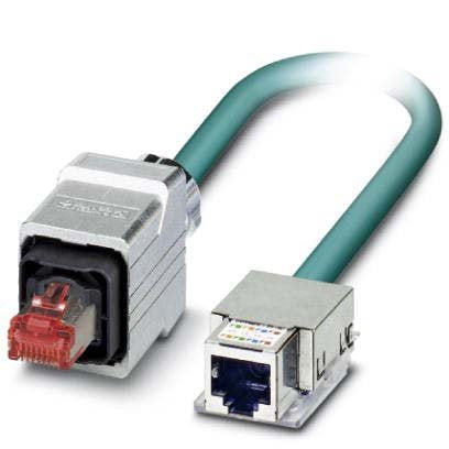 Phoenix Contact - Patchkabel Kupfer Industrie Netzwerkkabel VS-BU/C6-PPC#1415953
