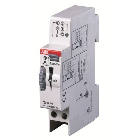 ABB Stotz S&J - Treppenlichtzeitschalter E232-230 1VA 1...7min