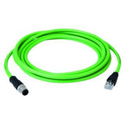 Telegärtner - Konfektionierte Leitung für steckbare Gebäudeinstallation STX M12x1-RJ45 VL 100017287 D-kod. Cat.5