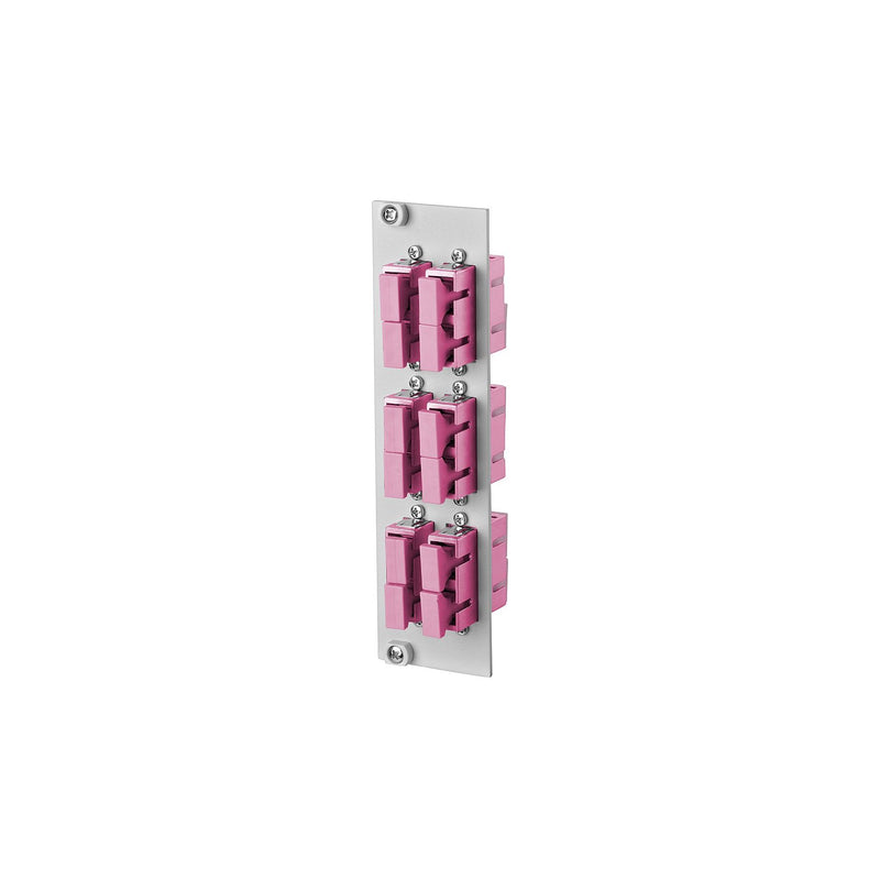 Metz Connect - Patchpanel LWL OpDAT REGpro Frontplatte 15024ABB06-E 6xSC-D OM4