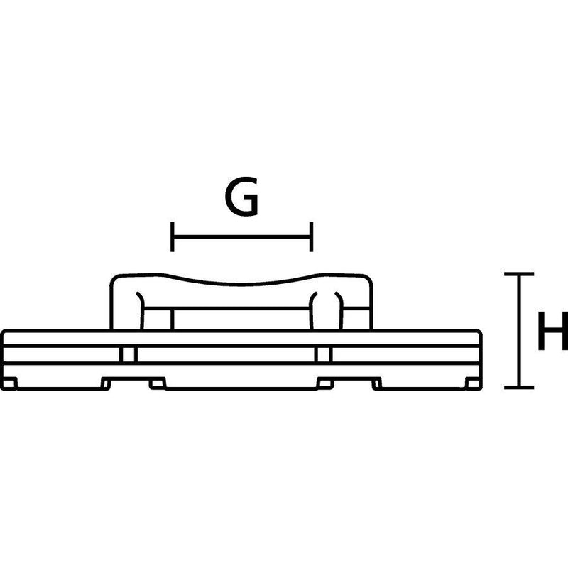 HellermannTyton - Befestigungssockel und -element für Kabelbinder Pastensockel 151-03196(100) − 100 Stück