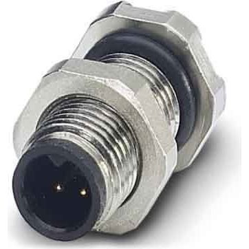 Phoenix Contact - Rundsteckverbinder, feldkonfektionierbar (Industriesteckverbinder) Einbausteckverbinder SACC-DSI-M5 #1530621 Sensor-/Aktor-Wandd. − 20 Stück