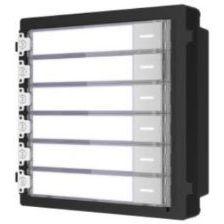 Hikvision - Funktionsmodul für Türkommunikation Klingelmodul DS-KD-KK 6-fach